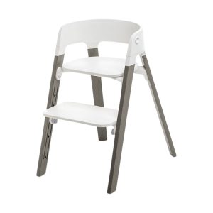 Stokke® Steps™ Kinderstoel White Hazy Grey