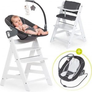 Hauck Alpha Plus Kinderstoel - Newborn Set Deluxe - Wit