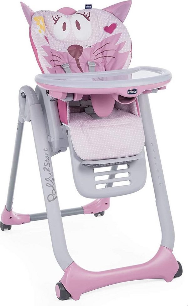 Chicco Polly 2 Start kinderstoel - miss pink