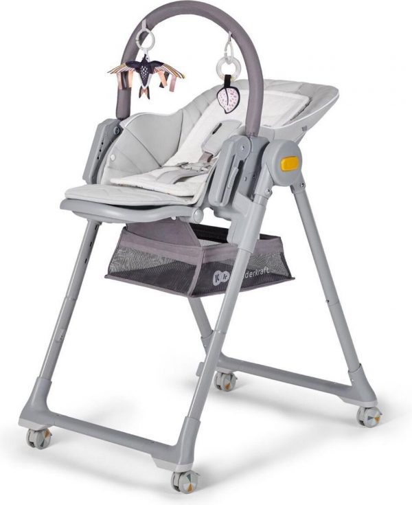 Kinderkraft Kinderstoel Lastree Grijs - Eetstoel voor kinderen