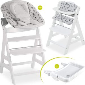 Hauck Alpha Plus Kinderstoel - Newborn Set XL - Wit
