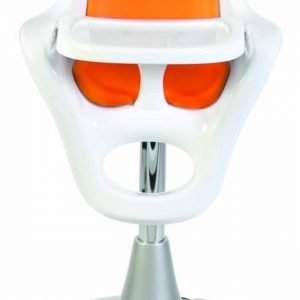 Boon kinderstoel met pneumatische lift Flair wit oranje