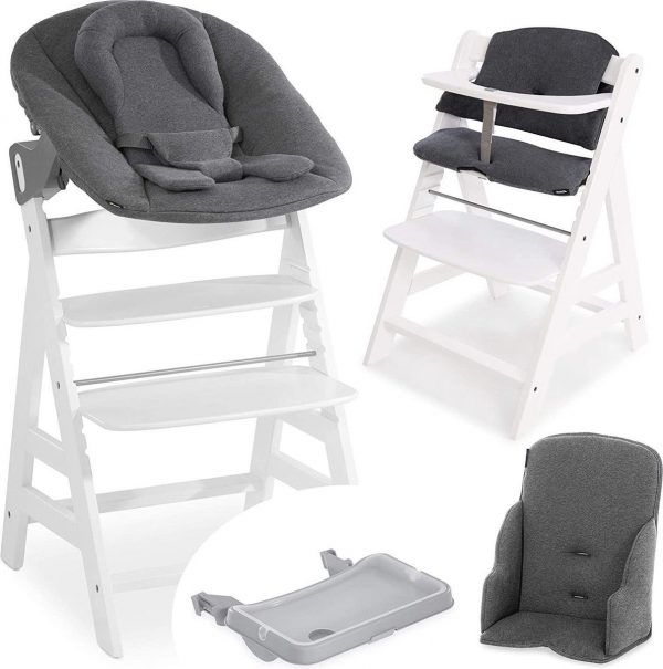 Hauck Alpha Plus Kinderstoel - Newborn Set XXL - Wit