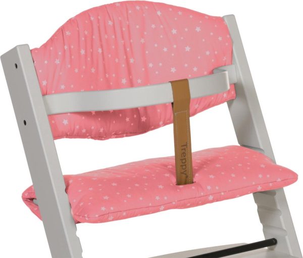 Treppy Cushion Dream Pink Star Zitkussen voor Treppy Kinderstoel 1089
