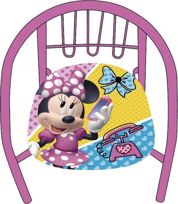 Disney Kinderstoel Minnie Mouse 36 X 35 X 36 Cm Roze