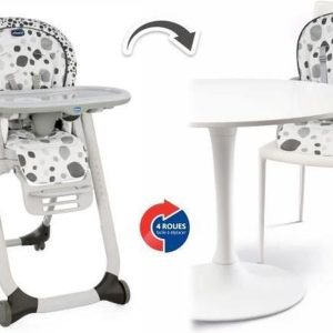 Chicco Polly Progres5 Kinderstoel - Compleet verstelbaar - Baby stoel met stoelverhoger - Antraciet