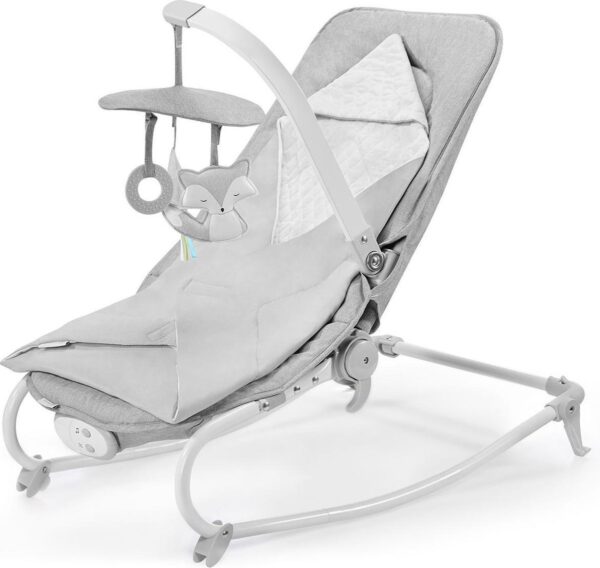 Kinderkraft Wipstoel - schommelstoel Felio Stone Grey