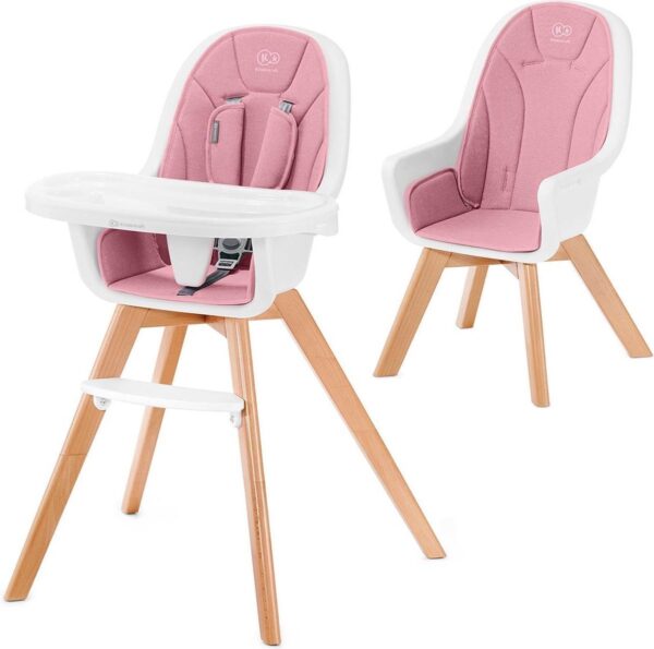Kinderkraft Kinderstoel 2 in 1 Tixi Pink