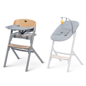 Kinderkraft Kinderstoel LIVY met wipstoeltje CALMEE oak