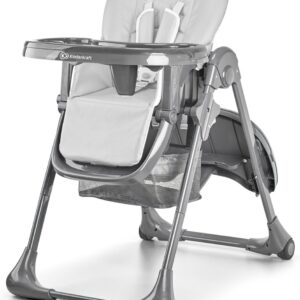 Kinderkraft Tastee - Kinderstoel - Eetstoel voor kinderen - Grijs